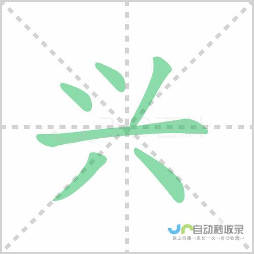 的笔画顺序 探悉如何正确书写汉字 兴