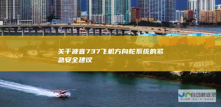 关于波音737飞机方向舵系统的紧急安全建议