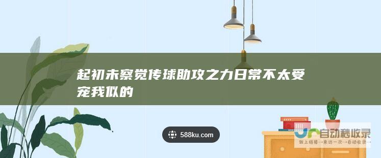 起初未察觉传球助攻之力 日常不太受宠我似的