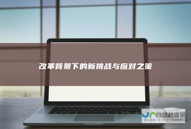 改革背景下的新挑战与应对之策