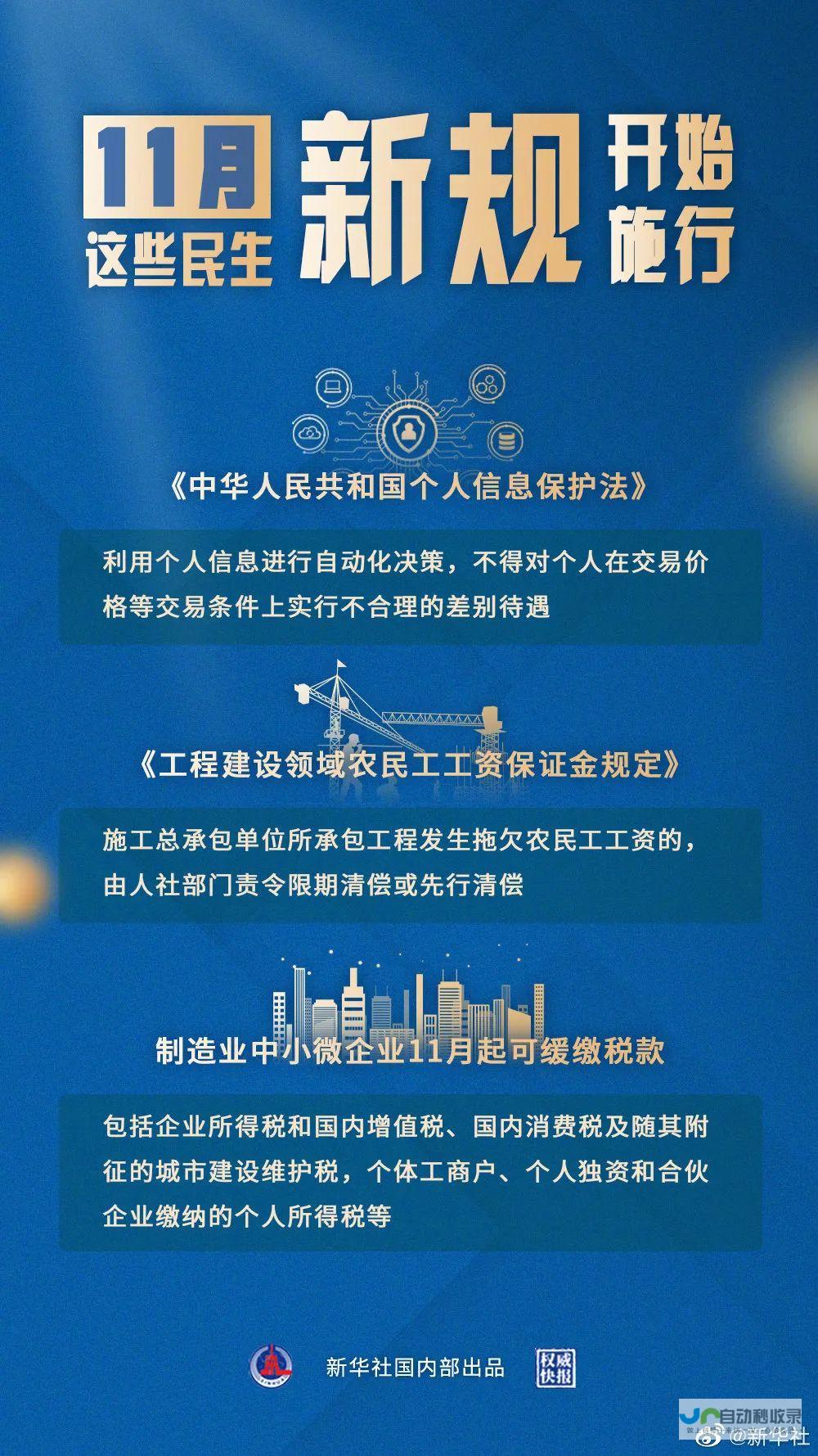 这些新规将影响生活的方面