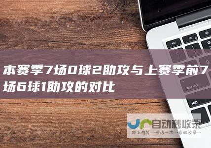 本赛季7场0球2助攻与上赛季前7场6球1助攻的对比