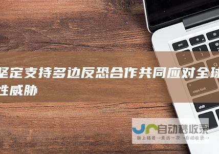 坚定支持多边反恐合作 共同应对全球性威胁