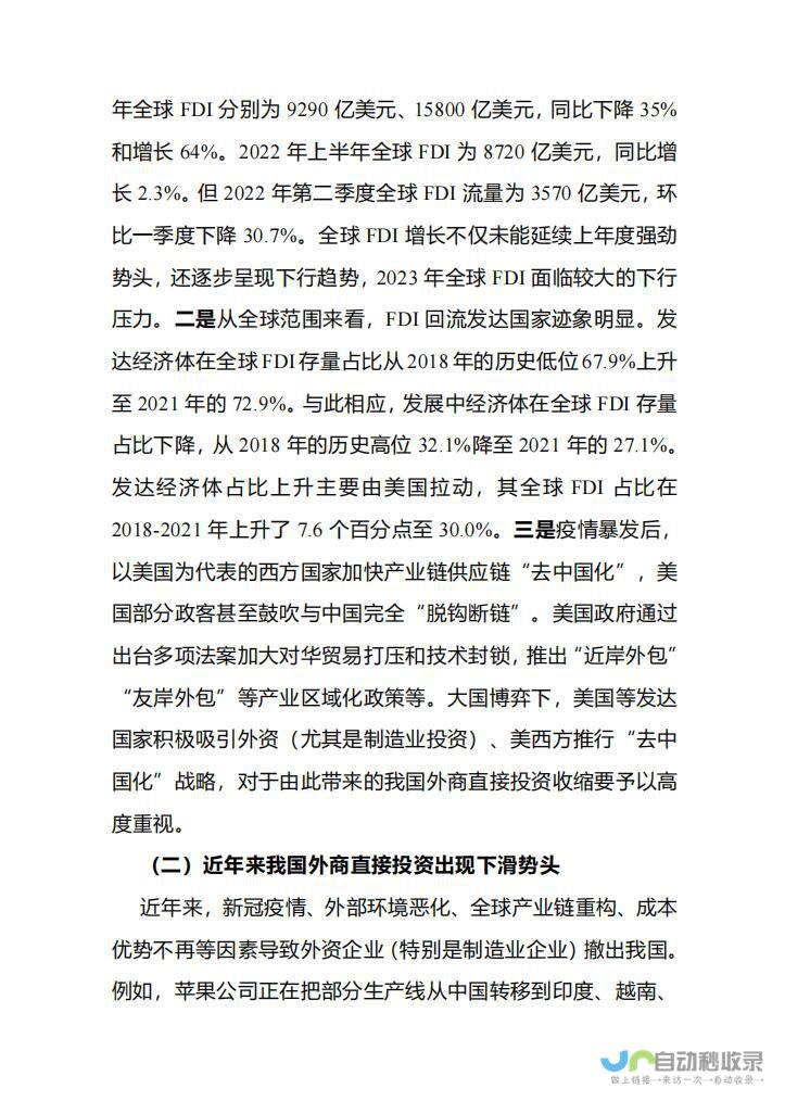 揭示外资动向揭秘行业投资热门趋势