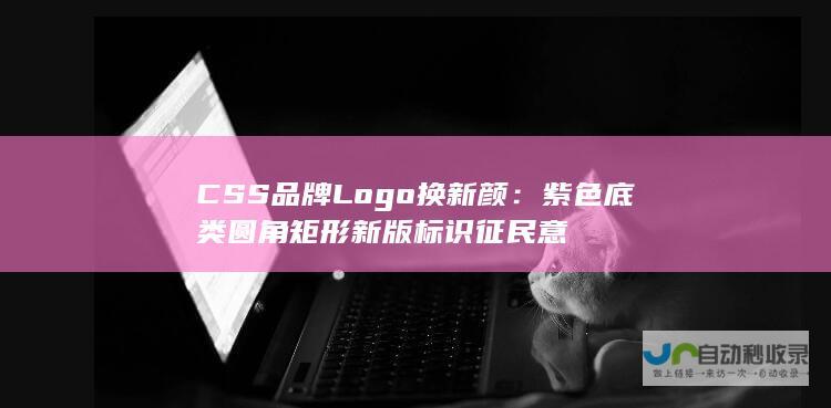 CSS品牌Logo换新颜：紫色底类圆角矩形新版标识征民意