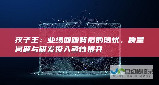 孩子王：业绩回暖背后的隐忧，质量问题与研发投入亟待提升