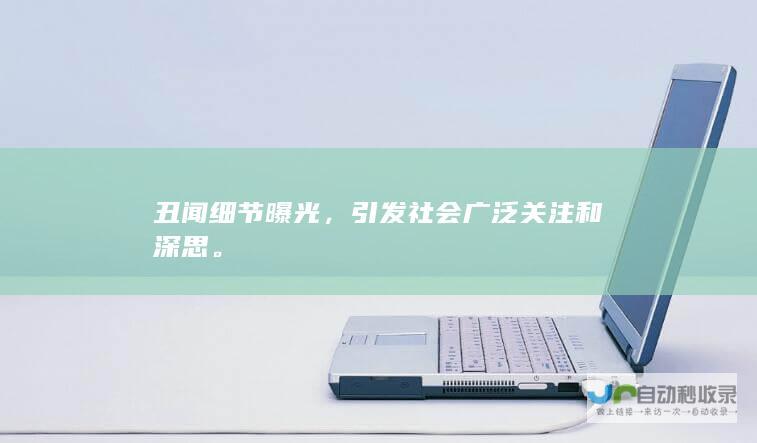 丑闻细节曝光，引发社会广泛关注和深思。