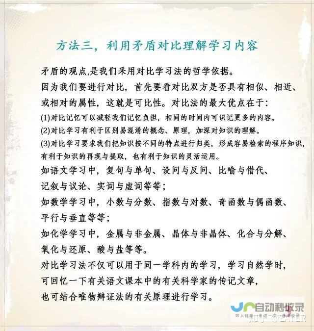 学习方式与方法问题