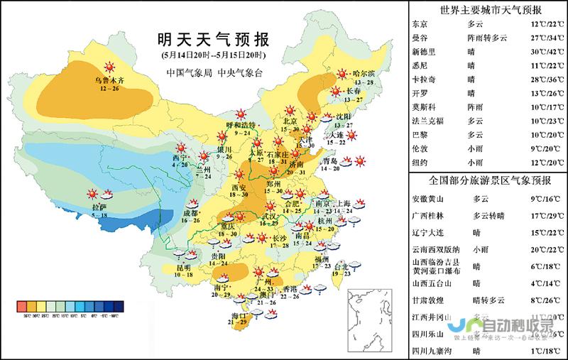 未来天气走势预测 最新气象动态