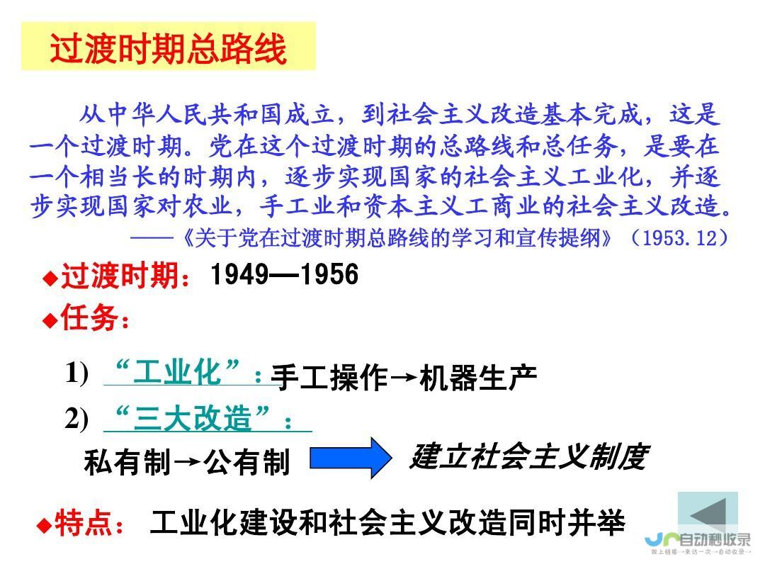 过渡阶段步入新阶段 揭晓重要政策转折点