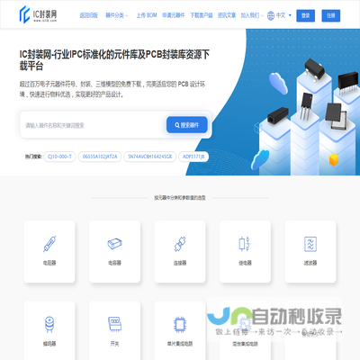 行业IPC标准电子元件库