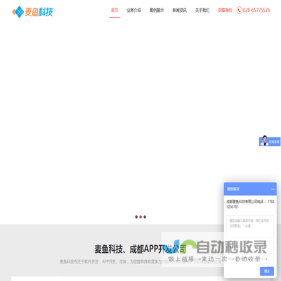 成都APP开发公司,APP定制,软件外包,小程序开发公司【麦鱼科技】