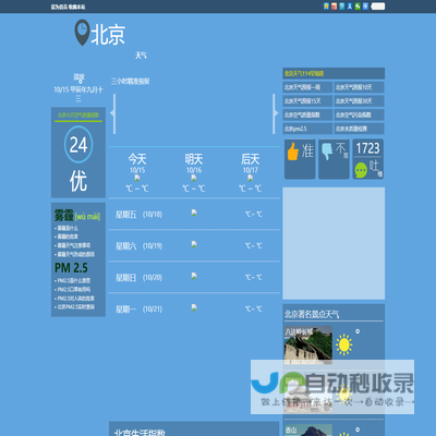 北京天气预报一周