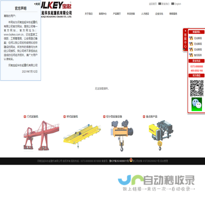 河南宝起华东起重机有限公司