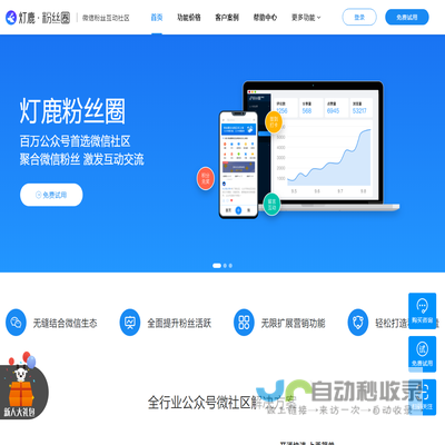 灯鹿粉丝圈微社区,公众号社区首选微信社区,专属微信公众号的微论坛