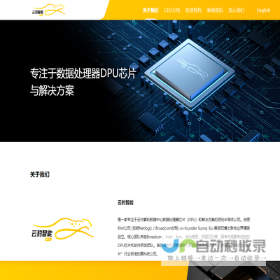 云豹智能【云豹智能】专注于云计算和数据处理器DPU芯片与解决方案