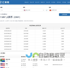实时汇率网
