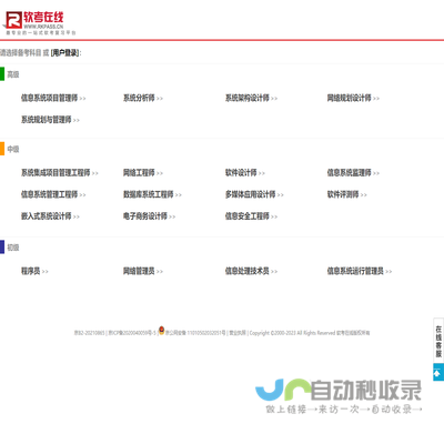 软考网,软考论坛,真题,答案,报名时间,成绩查询