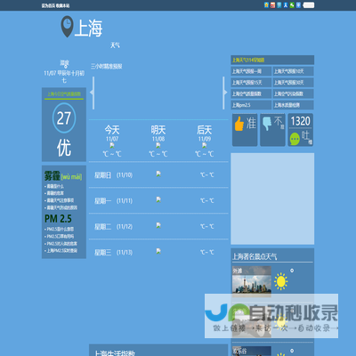 上海天气预报一周