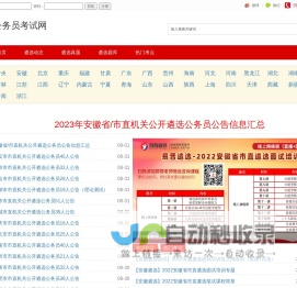 遴选公务员考试网