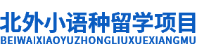 北京外国语大学小语种留学项目